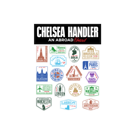 An Abroad Sticker Sheet