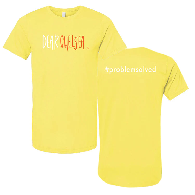 'Dear Chelsea' T-Shirt - Yellow